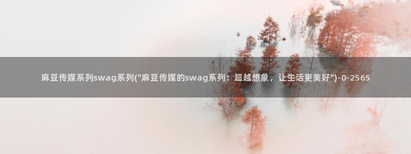 麻豆最新：麻豆传媒系列swag系列(\